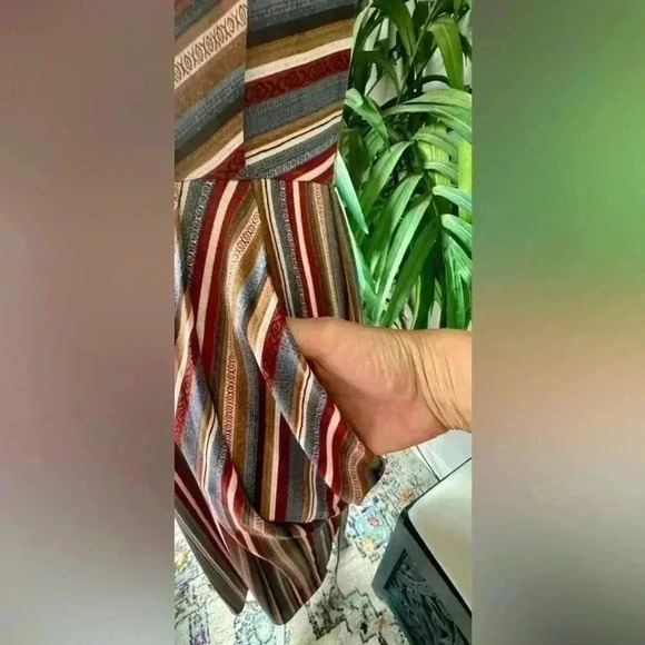 BCBGeneration Striped Midi Dress-Size S - Picture 7 of 10